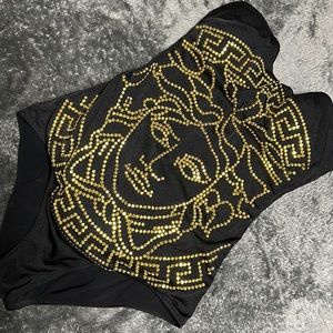 Versace Medusa bathing suit size 2 worn 3 times in excellent condition 👌🏻💯